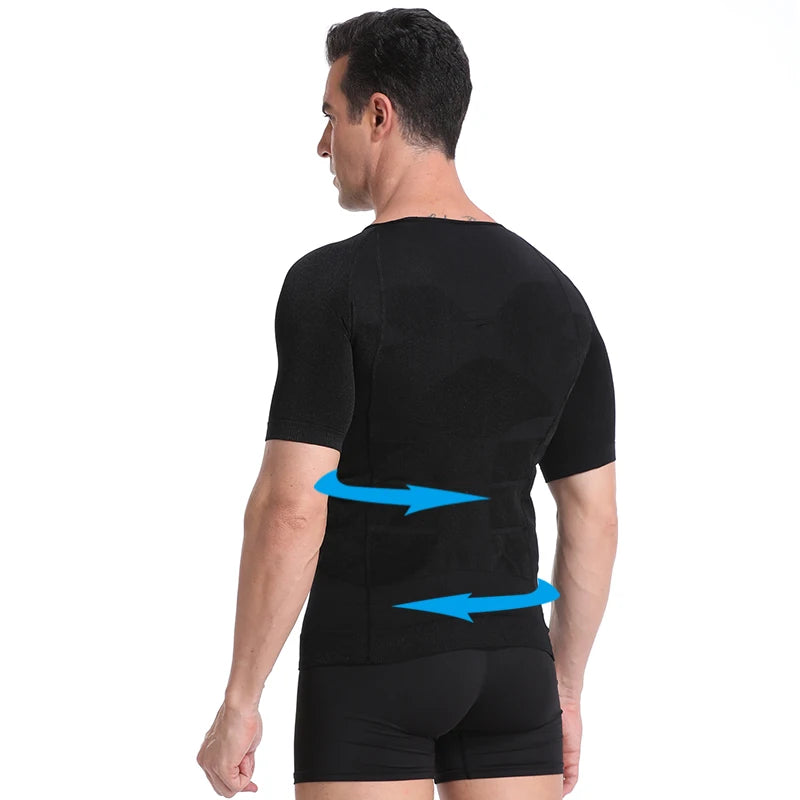 Classix Men Body Toning T-Shirt Slimming Body