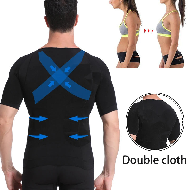 Classix Men Body Toning T-Shirt Slimming Body