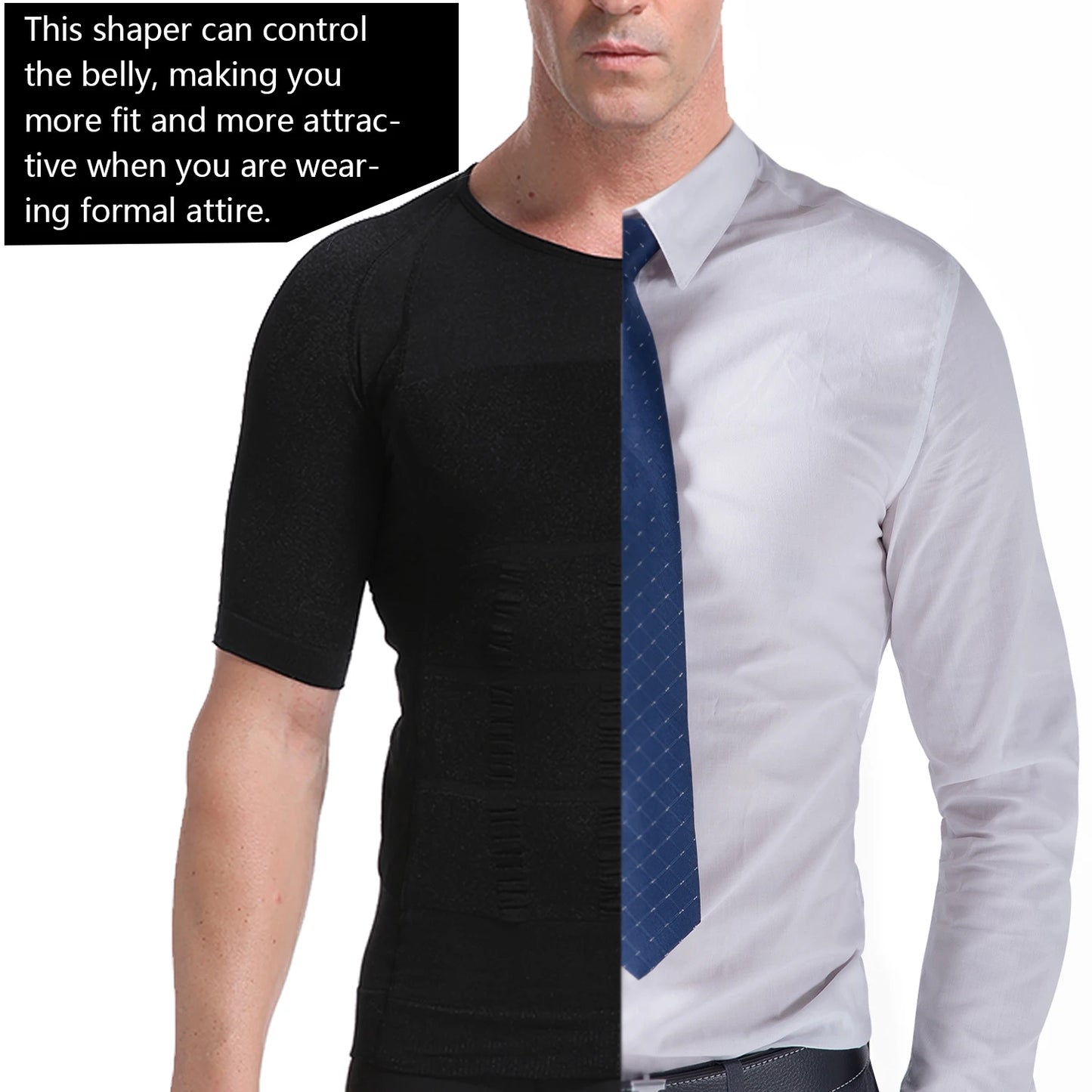Classix Men Body Toning T-Shirt Slimming Body