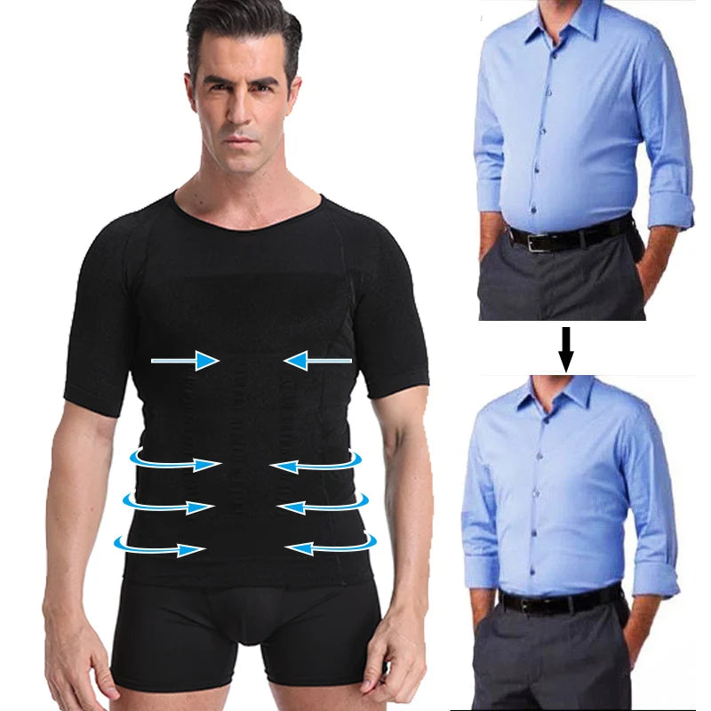 Classix Men Body Toning T-Shirt Slimming Body