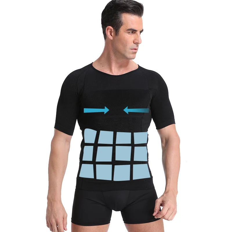 Classix Men Body Toning T-Shirt Slimming Body