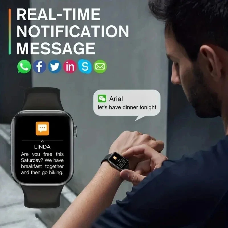 2025 New Smartwatch For Men Android IOS Phone