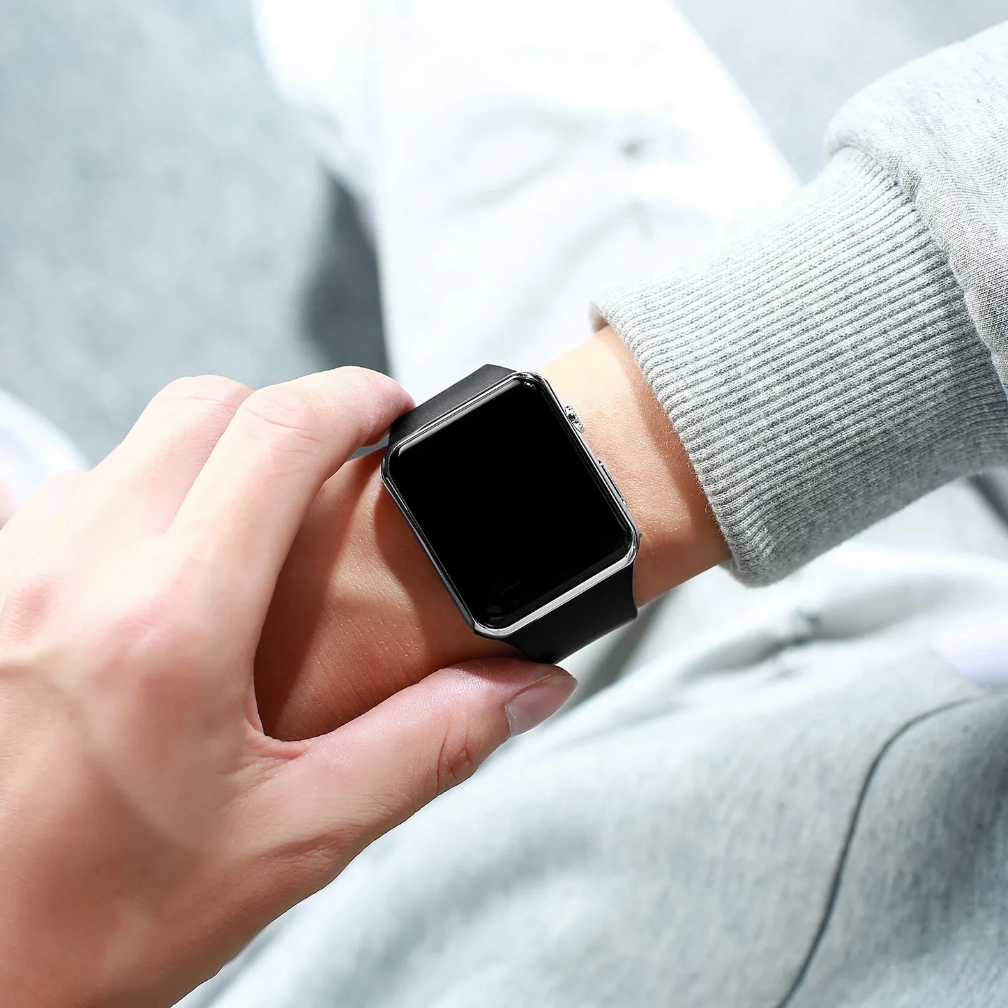 Fashion Sport Digital Watch Women Men